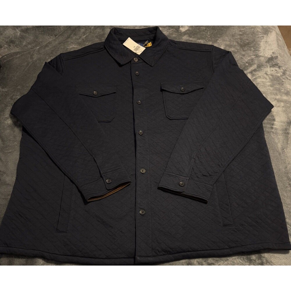 4XLT Polo Ralph Lauren Big Tall NAVY BLUE Quilted Jacket